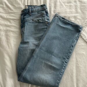 Abercrombie & Fitch High Rise Women Jeans - Light Blue